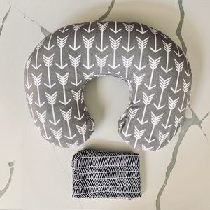 Boppy Nursing Pillow - 2 Covers & Waterproof Cover